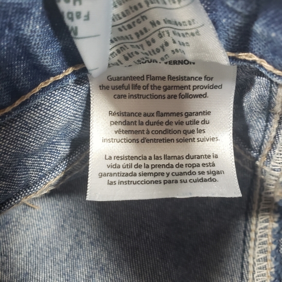 Carhartt FR CAT 2 jeans Flame Resistant 2112 Workwear straight cut size … - Picture 6 of 12